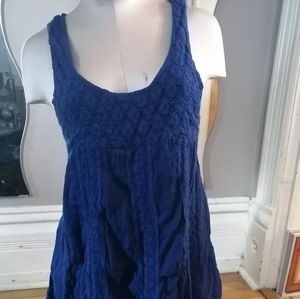 Cutout back dress or coverup